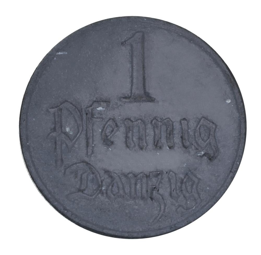 Колекційна монета Німеччина 1 пфеніг 1929 F-VF Данциг (М23750)