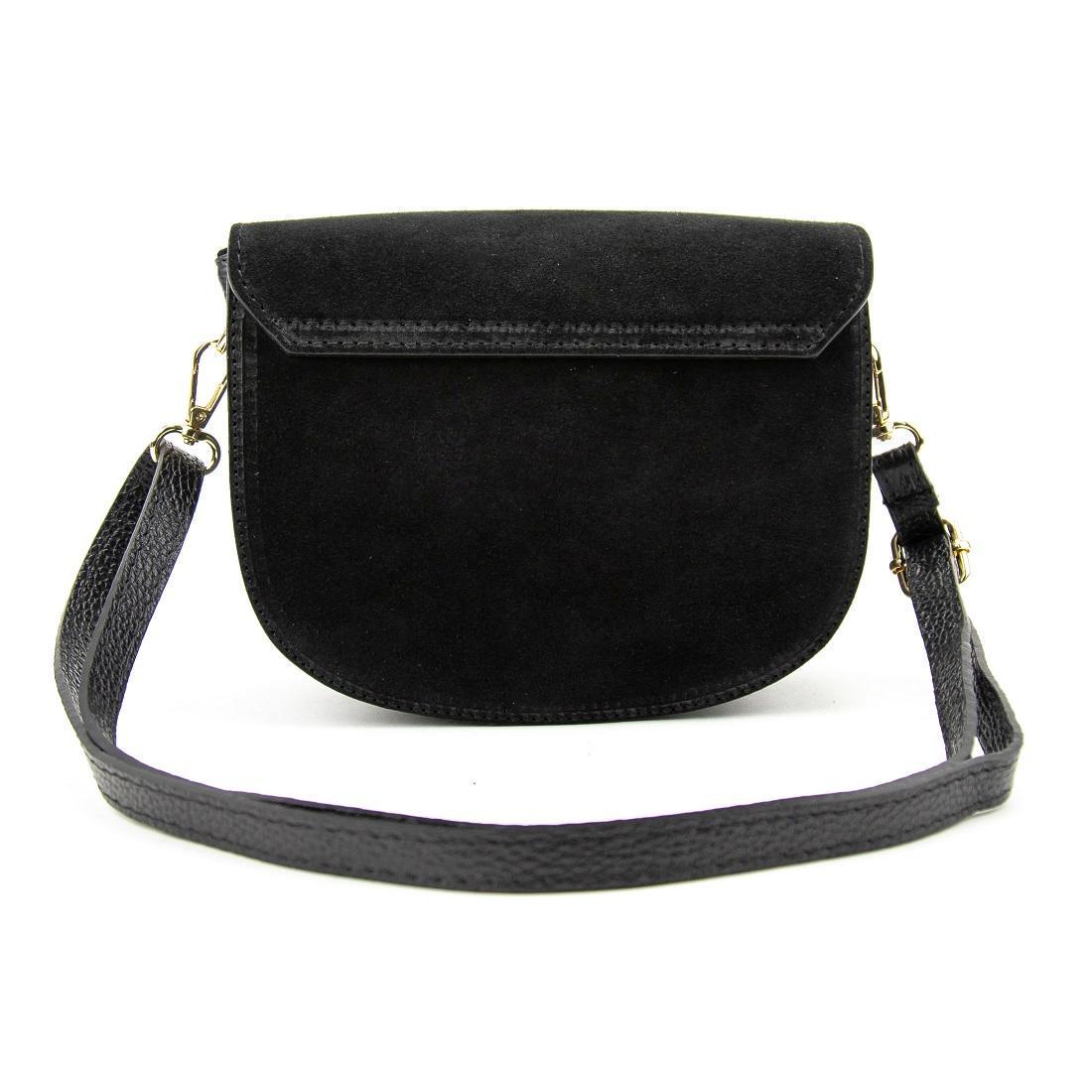Женская сумка замшевая Firenze Italy F-IT-9876A Черный (2798991939) - фото 5