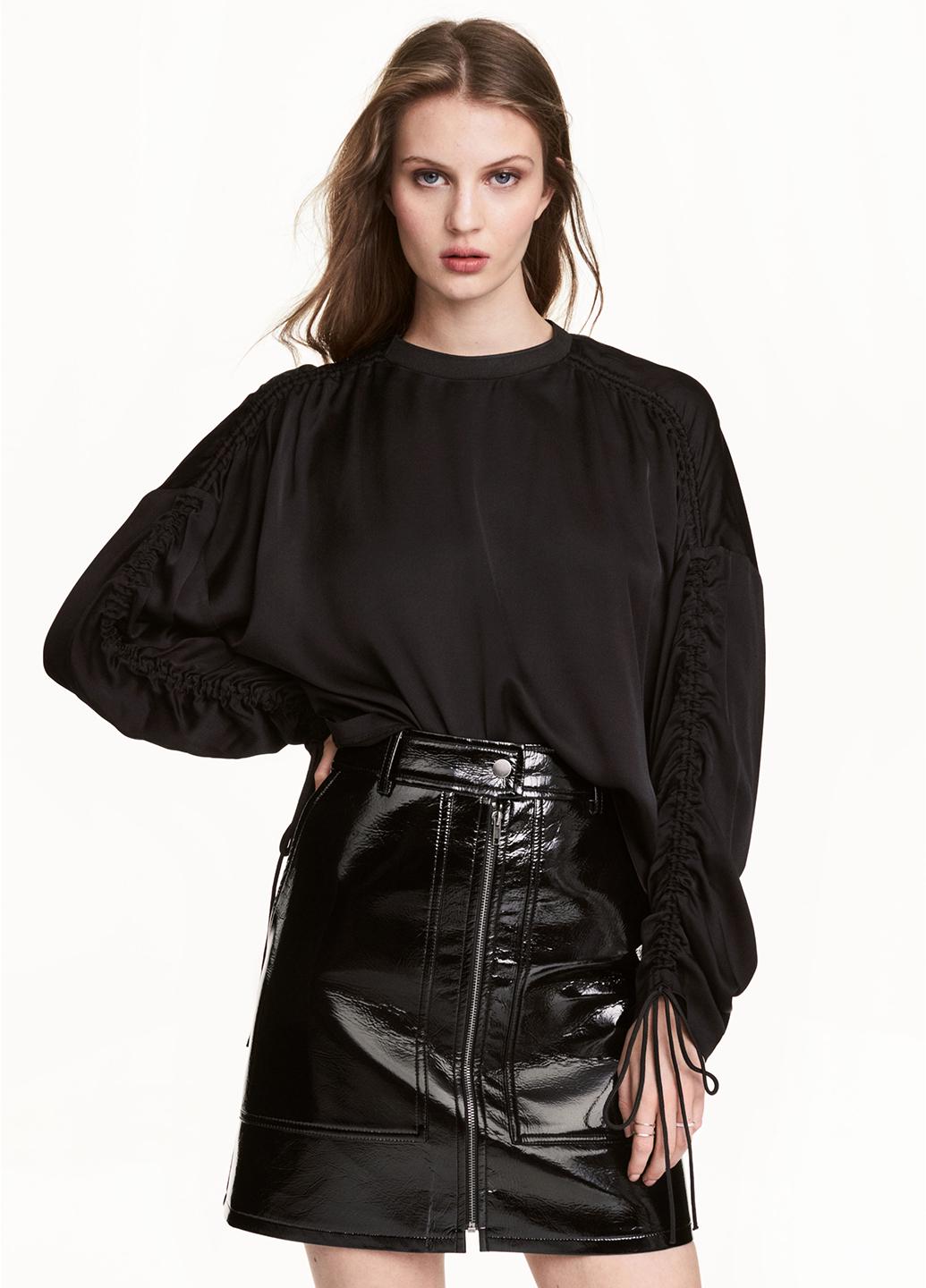 Блуза H&M р. 32 Черно-бежевый (611484325) Блуза H&M р. 32 Черно-бежевый (611484325)