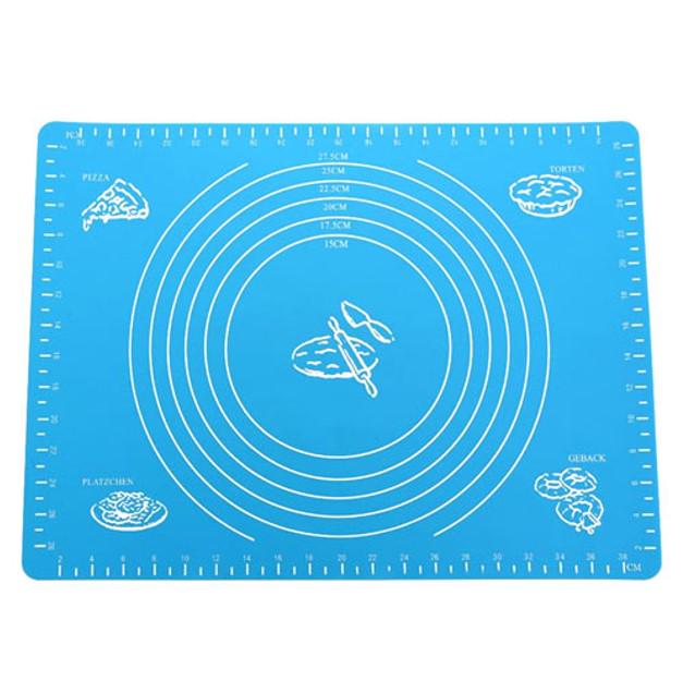 Коврик для раскатывания силиконовый 40х30 см (AN013099) - фото 1 Коврик для раскатывания силиконовый 40х30 см (AN013099) - фото 1