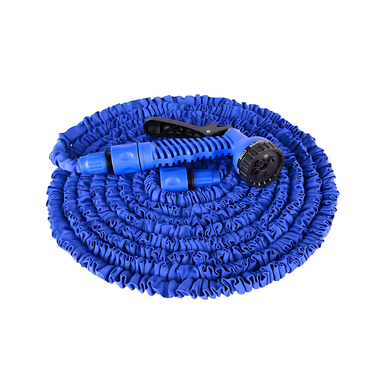 Шланг поливальний з пістолетом садовий що розтягується 14 м Синій (1000305680) - фото 4 Шланг поливальний з пістолетом садовий що розтягується 14 м Синій (1000305680) - фото 4