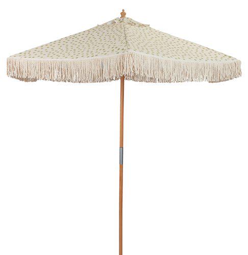 Зонтик садовый d 200 см Бежевый/Зеленый (6c7d5911)