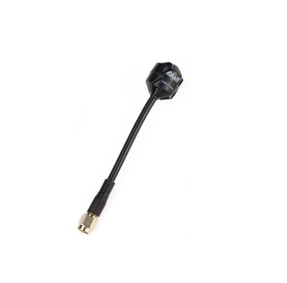 Антенна 5,8G RHCP Axisflying PRISM 2,92Dbi SMA-Male прямой для FPV дронов 100 мм Черный (00-00027334)
