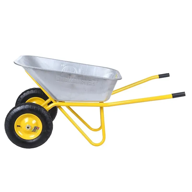 Тачка строительная BudMonster 2-колесная 85 л 180 кг (01-010/1) - фото 7