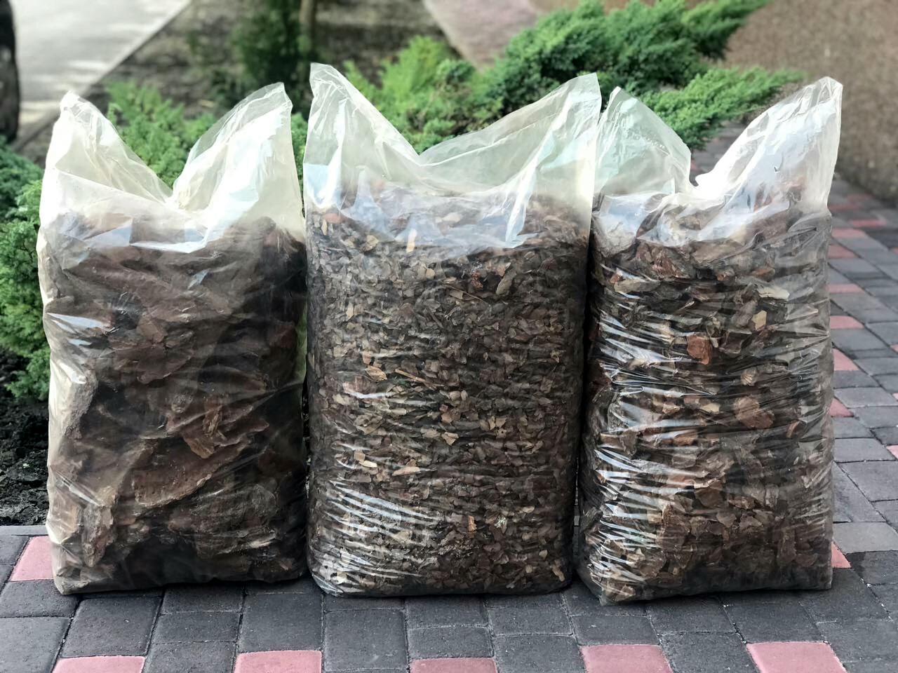 Кора соснова декоративна велика STONELAK GARDENS 50 л фр.7-10 см - фото 3