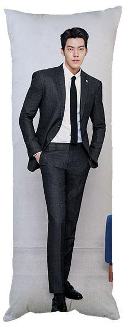 Подушка дакімакура Кім У Бін K-pop декоративна ростова для обіймання 50x170 см (1834022258)