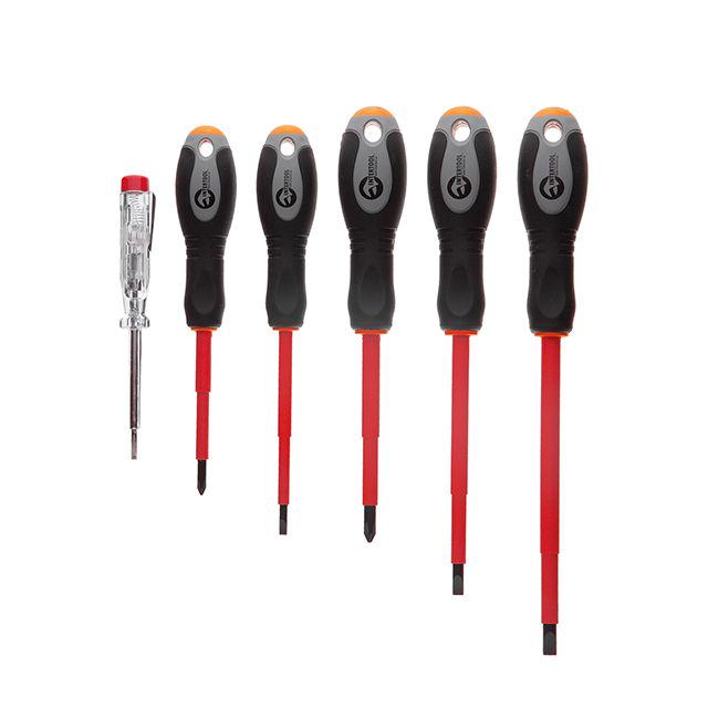 Набор отверток Intertool 1000 В/SL4/5,5/6,5/PH1/PH2 6 шт. (000028416)