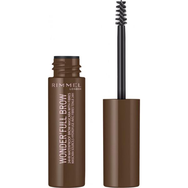 туш для брів Rimmel London wonder full brow 4,5 мл 002 medium (3614227547476) - фото 2