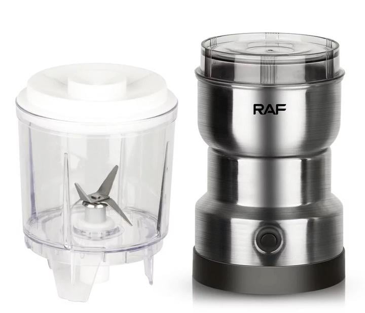 Кофемолка-блендер RAF R 7126 нержавеющая сталь 300 Вт 85 г 350 мл (e55cd25e) Кофемолка-блендер RAF R 7126 нержавеющая сталь 300 Вт 85 г 350 мл (e55cd25e)