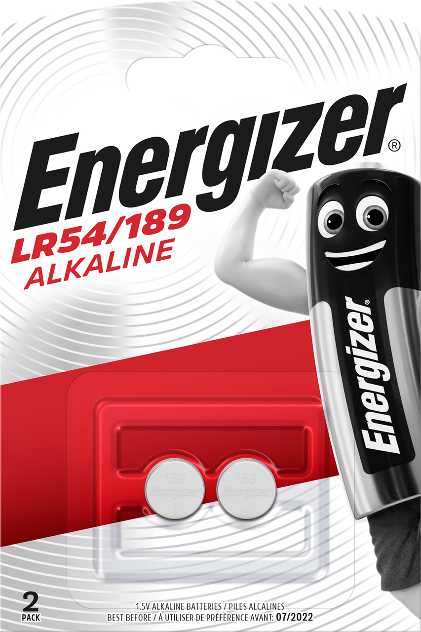 Батарейки Energizer LR54/189 (AG10) Alkaline 2 шт. (1472748848)