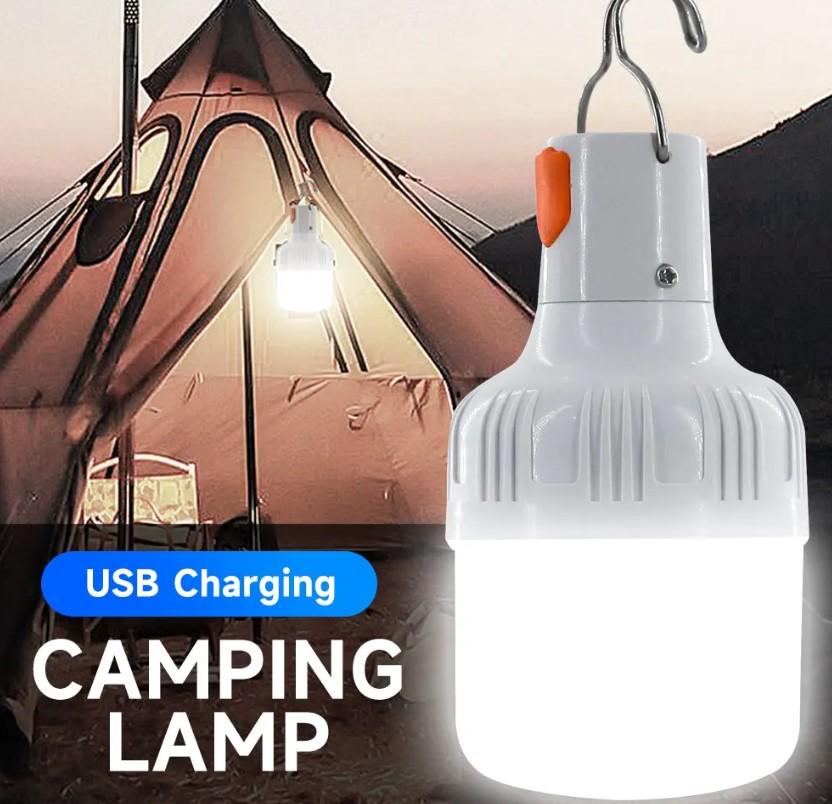 Лампа для кемпінгу LED з акумулятором 60 Вт (AWN-00059) - фото 2