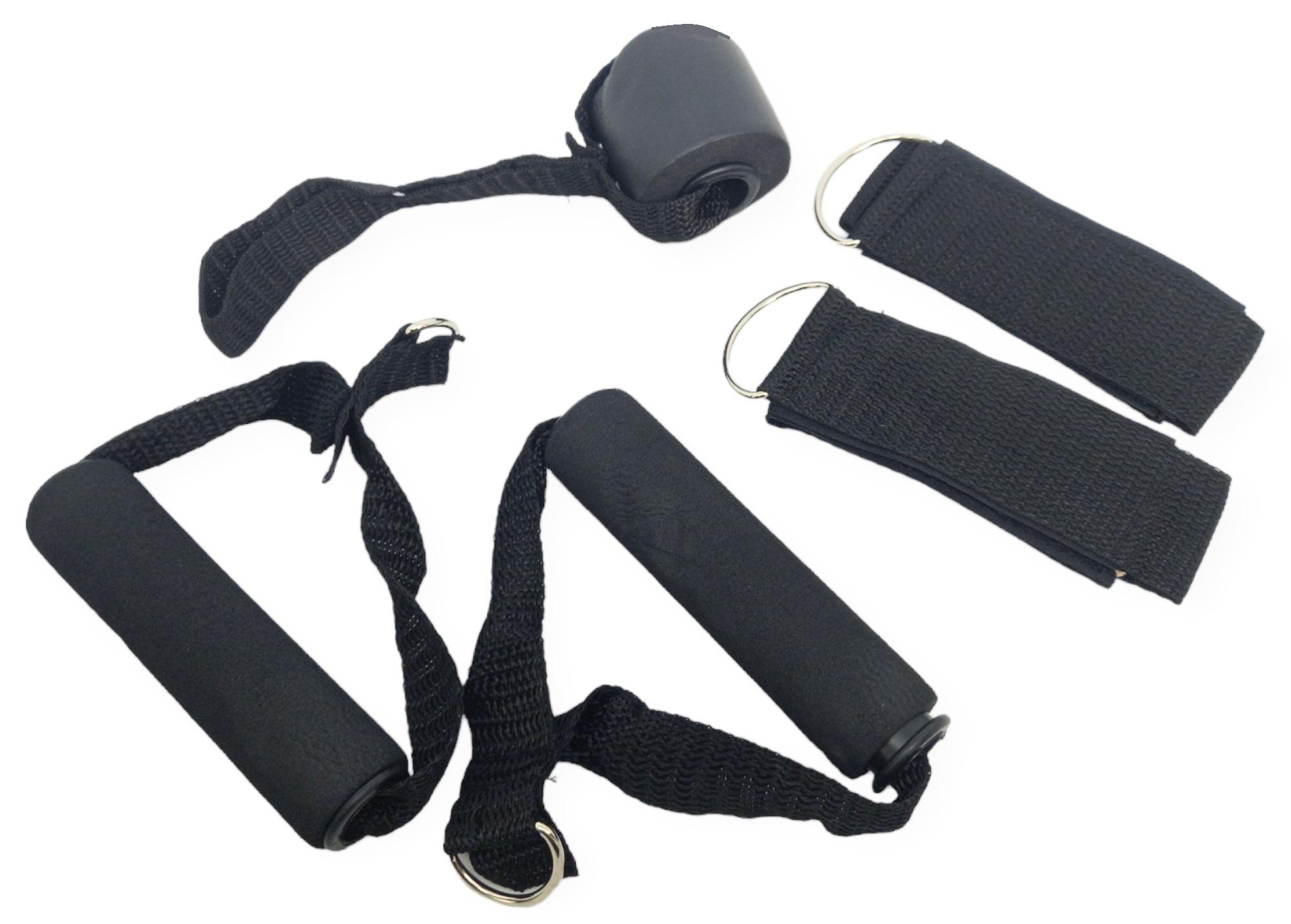 Эспандер Ares Active Resistance Bands Set 11в1 для фитнеса и силовых упражнений трубчатый (10199422) - фото 7