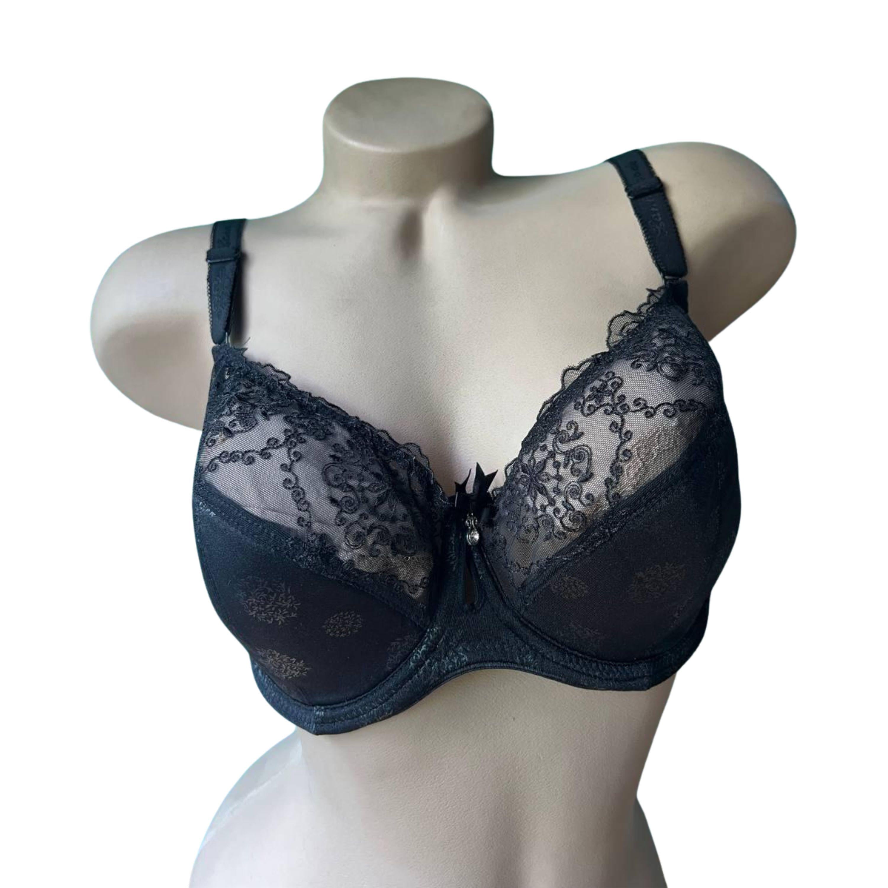 Бюстгальтер з кісточками Lanny mode напівпоролон 90E Чорний (12491)