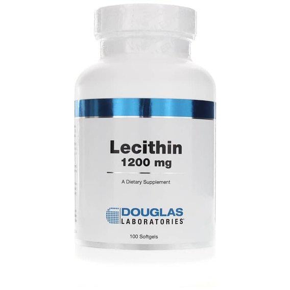 Лецитин Douglas Laboratories Lecithin 1200 мг 100 Softgels DOU-97759