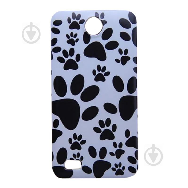Чехол с рисунком Printed Plastic для Lenovo A656 Лапы (hub_oSvv75209)