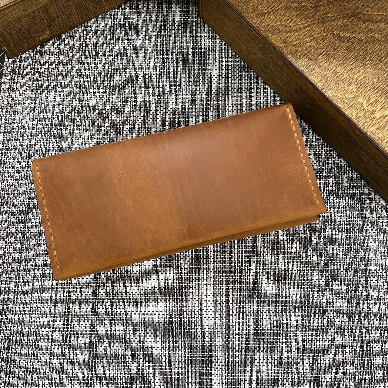 Кошелек женский Stedley leather Жасмин из натуральной кожи Коричневый (30640661)