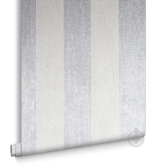 Виниловые обои на флизелиновой основе Graham & Brown Evita 104765 Серо-белый