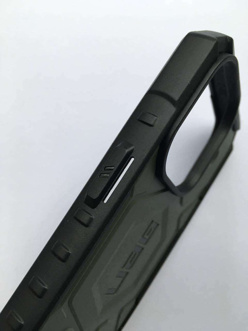 Чехол противоударный UAG Pathfinder MagSafe 114054117272 для Iphone 14 Pro (6.1") Olive - фото 7