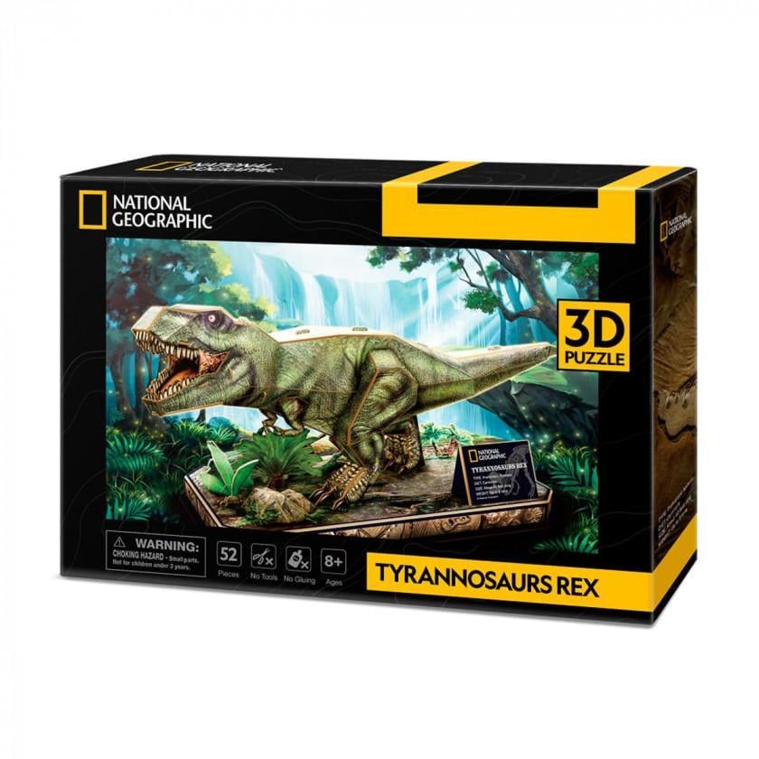 Пазл 3D CubicFun National Geographic Dino Тиранозавр рекс (DS1051h)