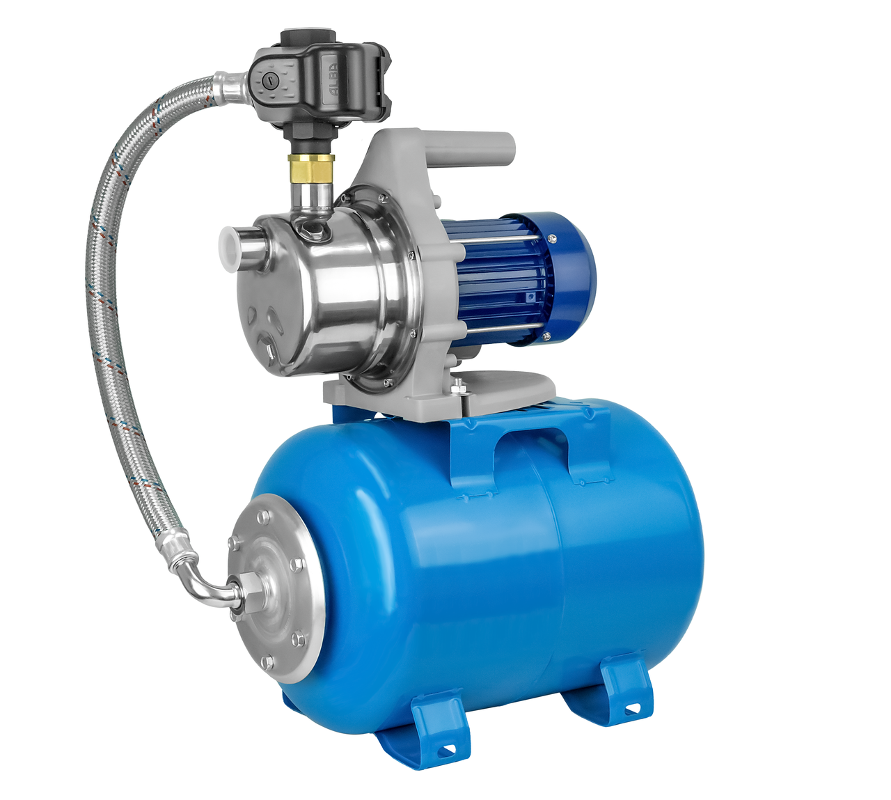 Насосна станція з механічним реле тиску ALBA JGP SS1.2-25/24 - фото 2 Насосна станція з механічним реле тиску ALBA JGP SS1.2-25/24 - фото 2