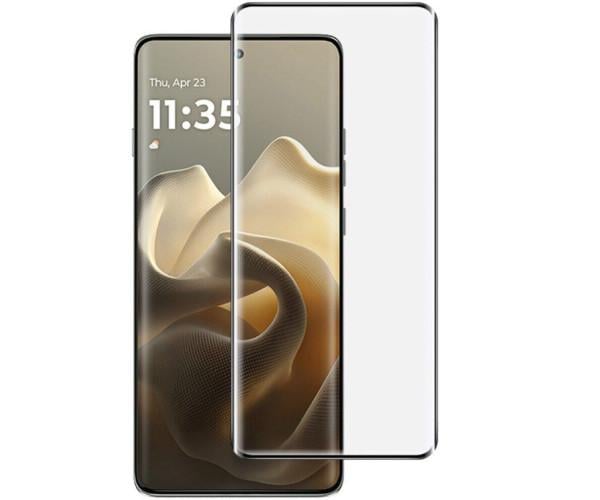 Защитное стекло Full Screen Full Glue для Motorola Edge 60 Fusion Black