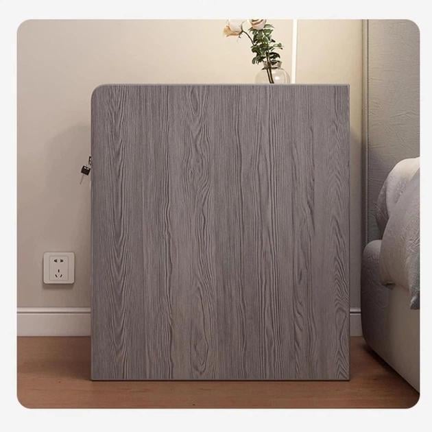 Тумба прикроватная STL-MD 76 с шухлядами 40х30х45 см Серо-белый (2847394698) - фото 4 Тумба прикроватная STL-MD 76 с шухлядами 40х30х45 см Серо-белый (2847394698) - фото 4