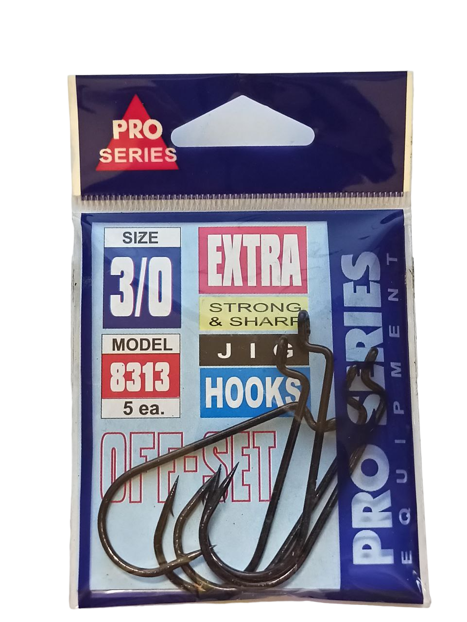 Крючок офсетный Pro Series Texas Hook 3/0 (3001)