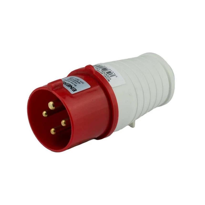 Вилка силовая TAKEL 024 3P+PE 32A 380V IP44 (29319828) Вилка силовая TAKEL 024 3P+PE 32A 380V IP44 (29319828)