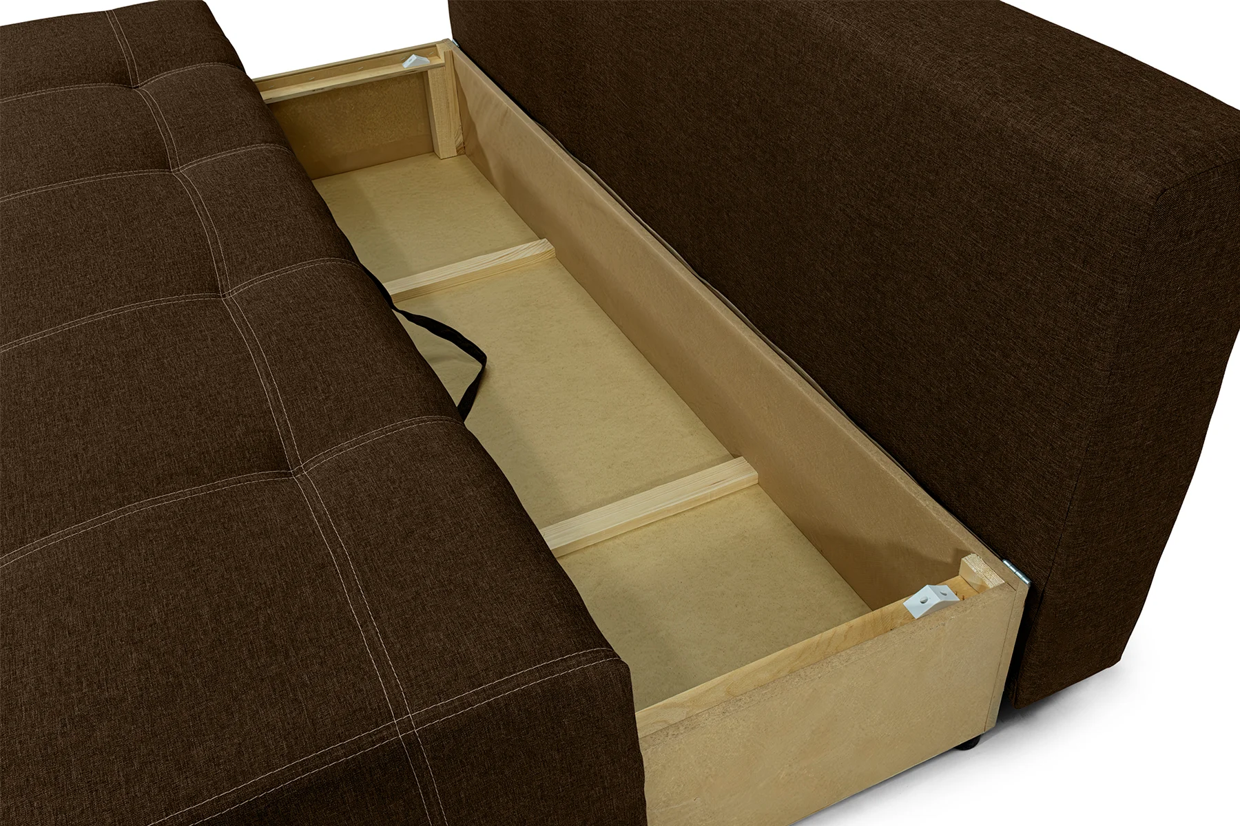 Диван Бугі 200х98 см Коричневий (28118761) - фото 5 Диван Бугі 200х98 см Коричневий (28118761) - фото 5