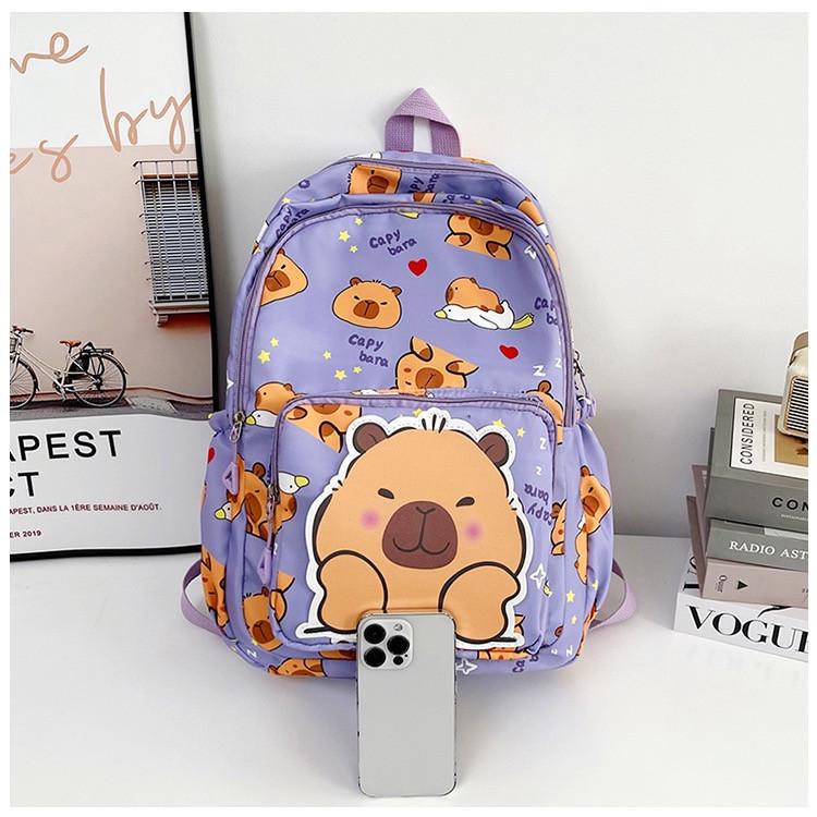 Рюкзак детский Капибара 10496 Фиолетовый (27484797) - фото 3 Рюкзак детский Капибара 10496 Фиолетовый (27484797) - фото 3