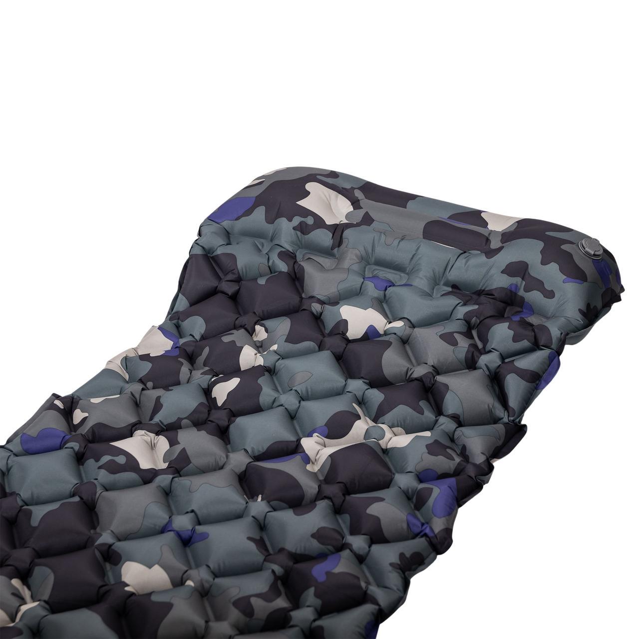 Килимок для намету надувний похідний 190х55х3 см Хакі (7184) - фото 2 Килимок для намету надувний похідний 190х55х3 см Хакі (7184) - фото 2