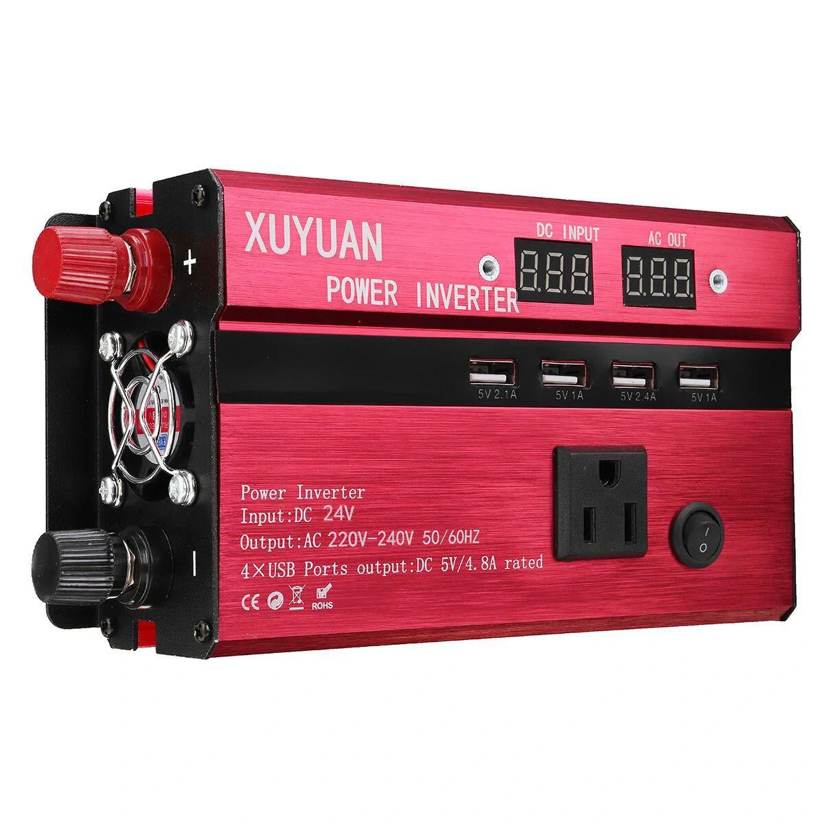 Інвертор напруги 3000 Вт 12V/24V-110V/220V (31431757)