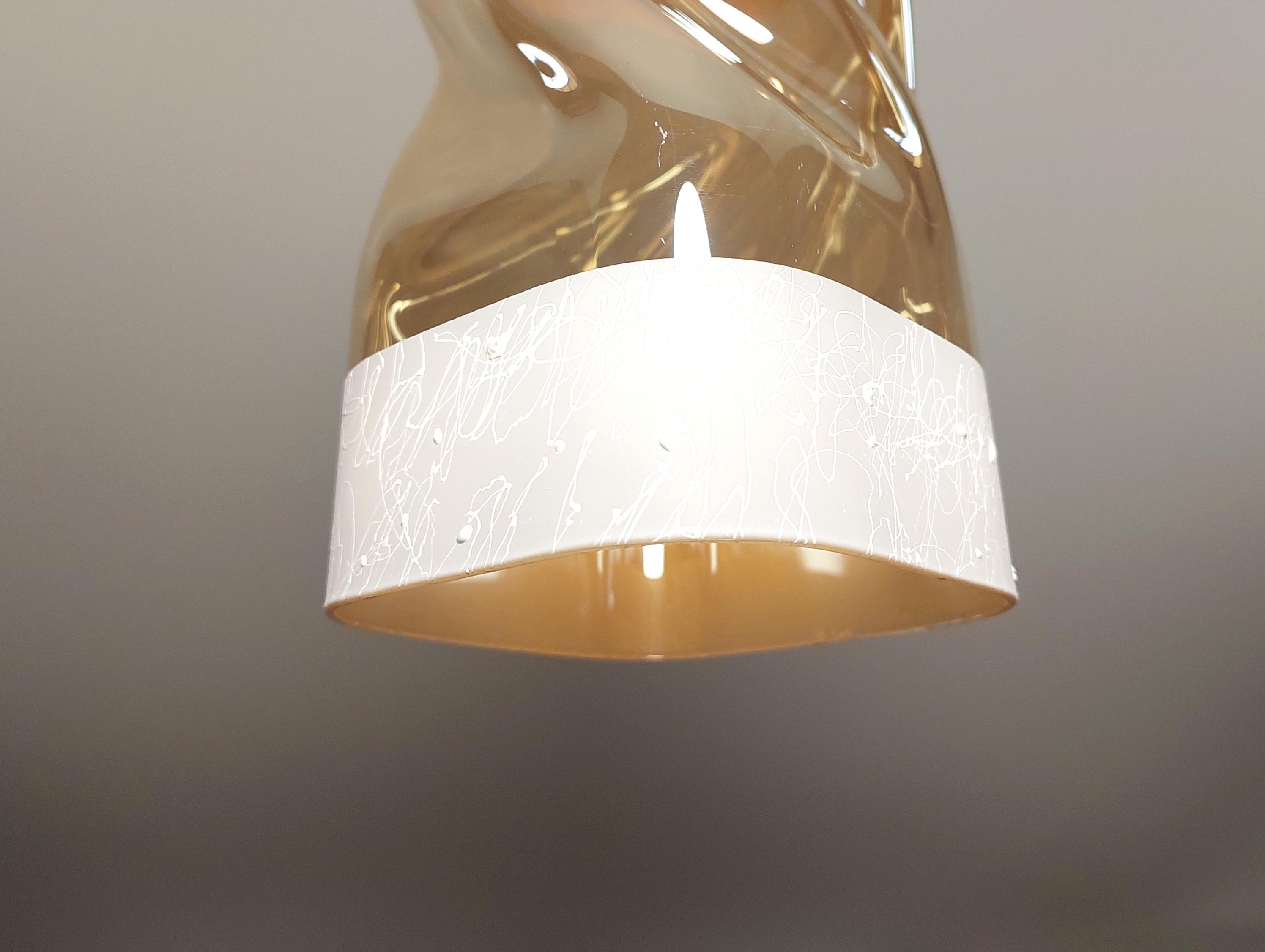 Люстра подвес на 1 плафон Белый (6573/1) - фото 3 Люстра подвес на 1 плафон Белый (6573/1) - фото 3