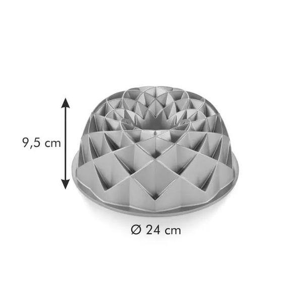 Форма для кексу висока Tescoma Delicia 24 см діамант (623145) - фото 4