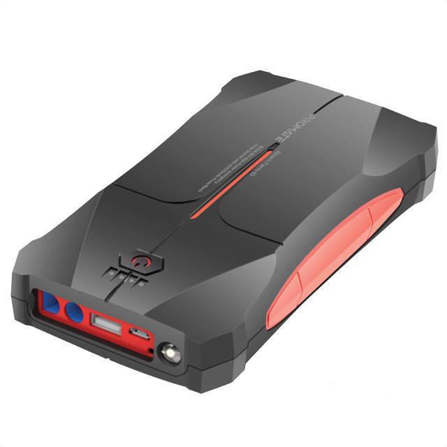 Пуско-зарядний пристрій Promate SparkTank-10 800A 10000 mAh Jump Starter USB 2.1 А IP66 LED Black