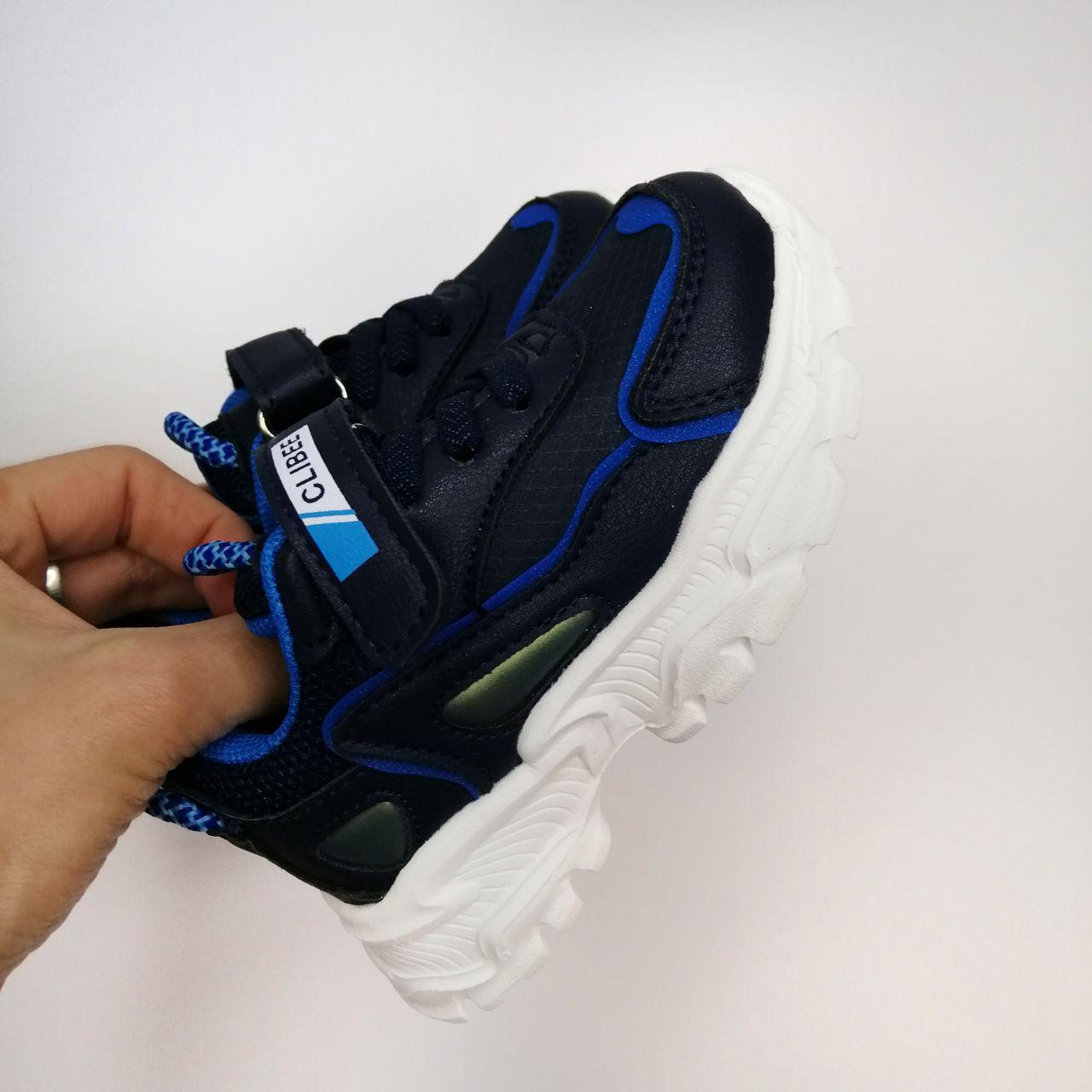 Кроссовки для мальчика Clibee р. 23 13,9 см Синий (89 E bl/bl) - фото 3