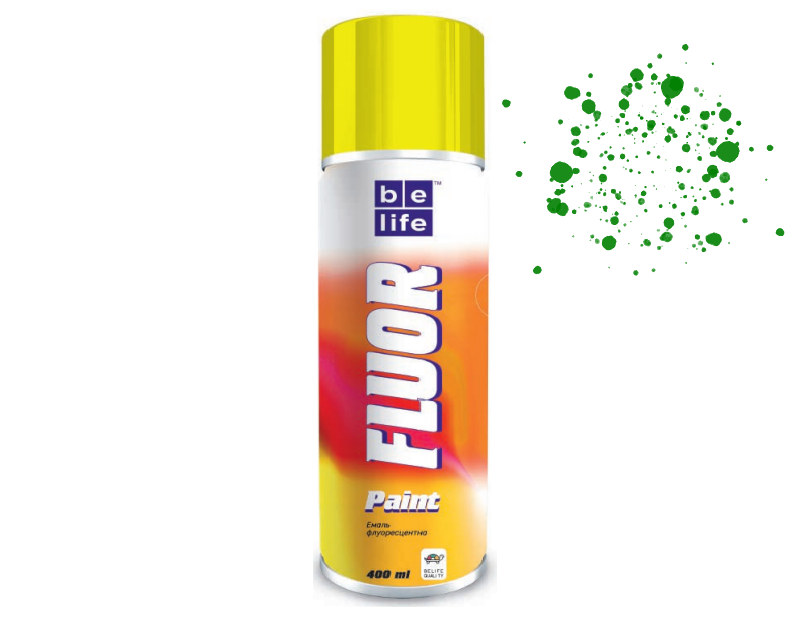 Фарба Belife Fluor Paint 1003 Зелений