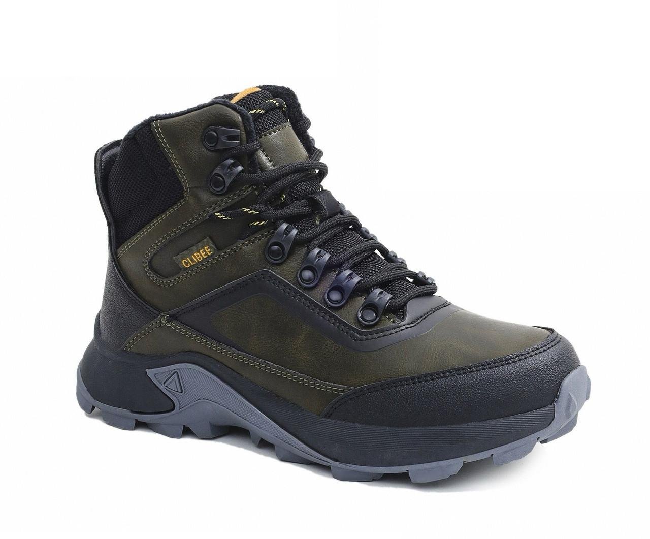 Ботинки зимние для мальчиков Clibee HD570570/39 р. 39 Хаки