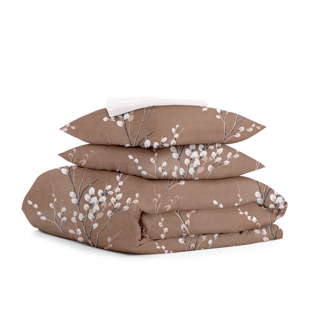 Постель двуспальная Cosas Flower Buds с простыней на резнике 180х220 см (4822052160800)