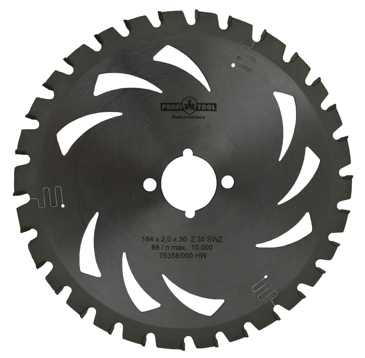 Диск пиляльний PROFITOOL Z 30 S-WZ 184х2,0х1,4х30 мм (2118402)