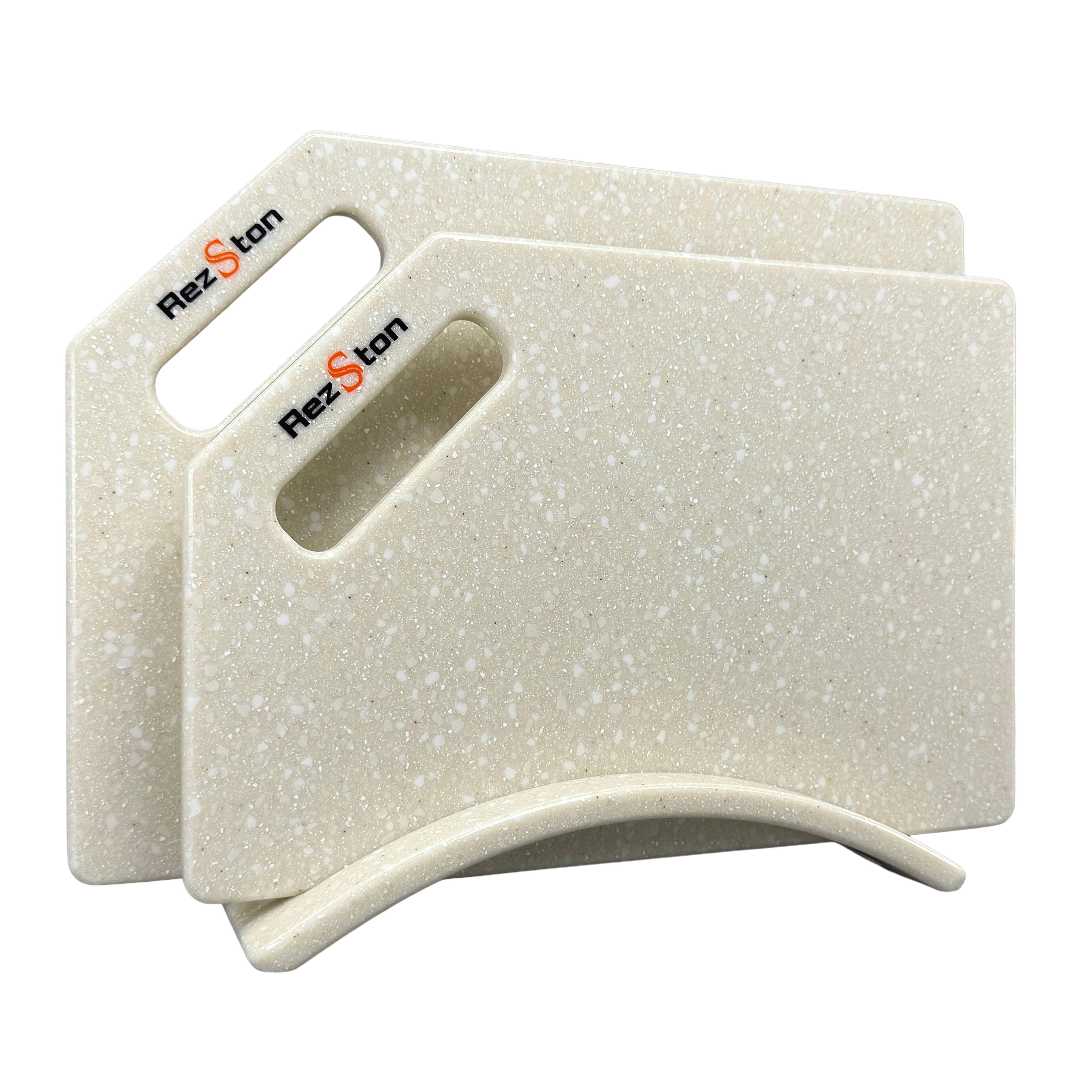 Набір кухонних дошок RezSton RST-2/13 зі штучного каменю (RST-2/13) - фото 1 Набір кухонних дошок RezSton RST-2/13 зі штучного каменю (RST-2/13) - фото 1