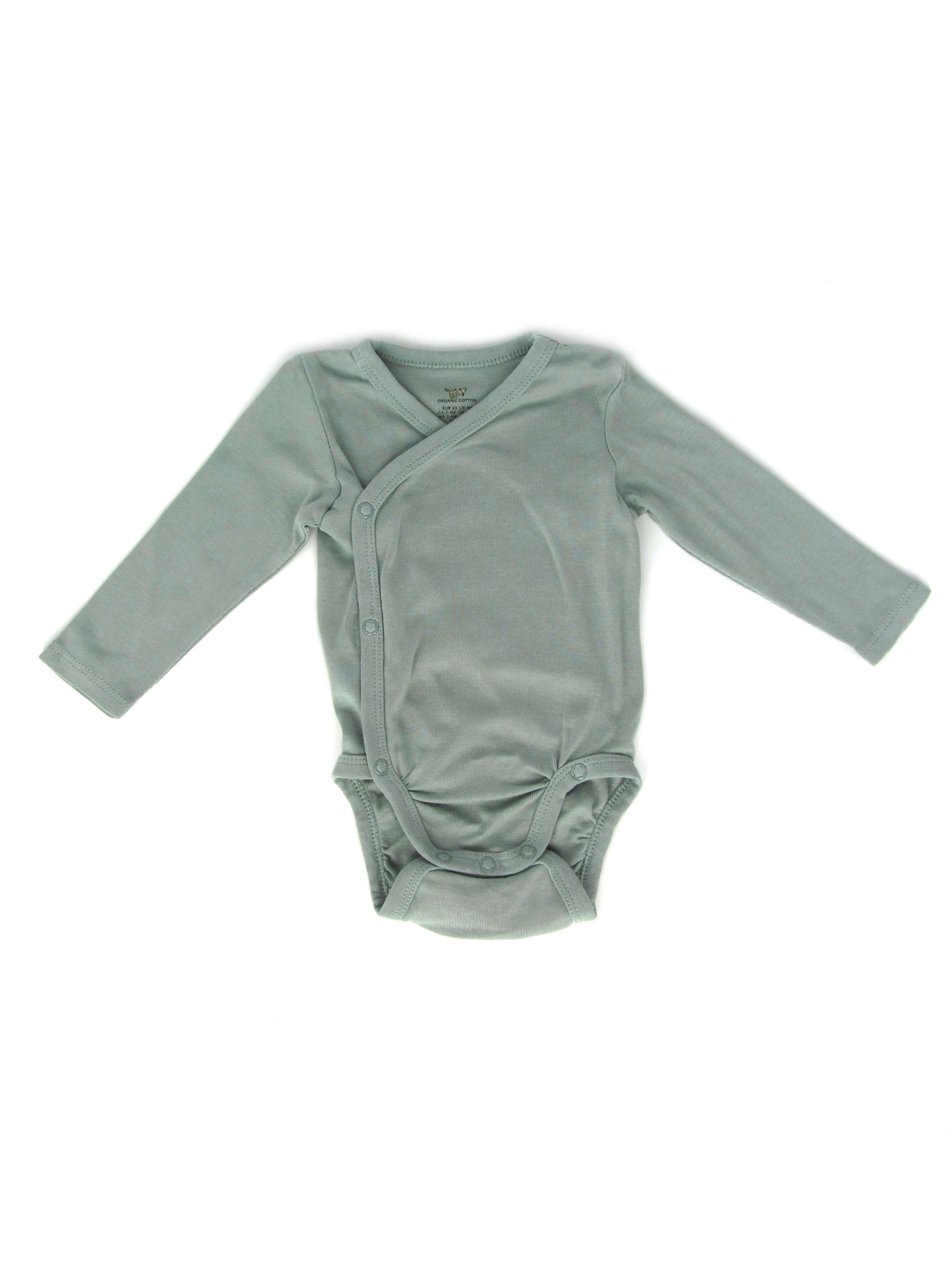 Боді H&M 62 см Сіро-зелений (A3011022957)