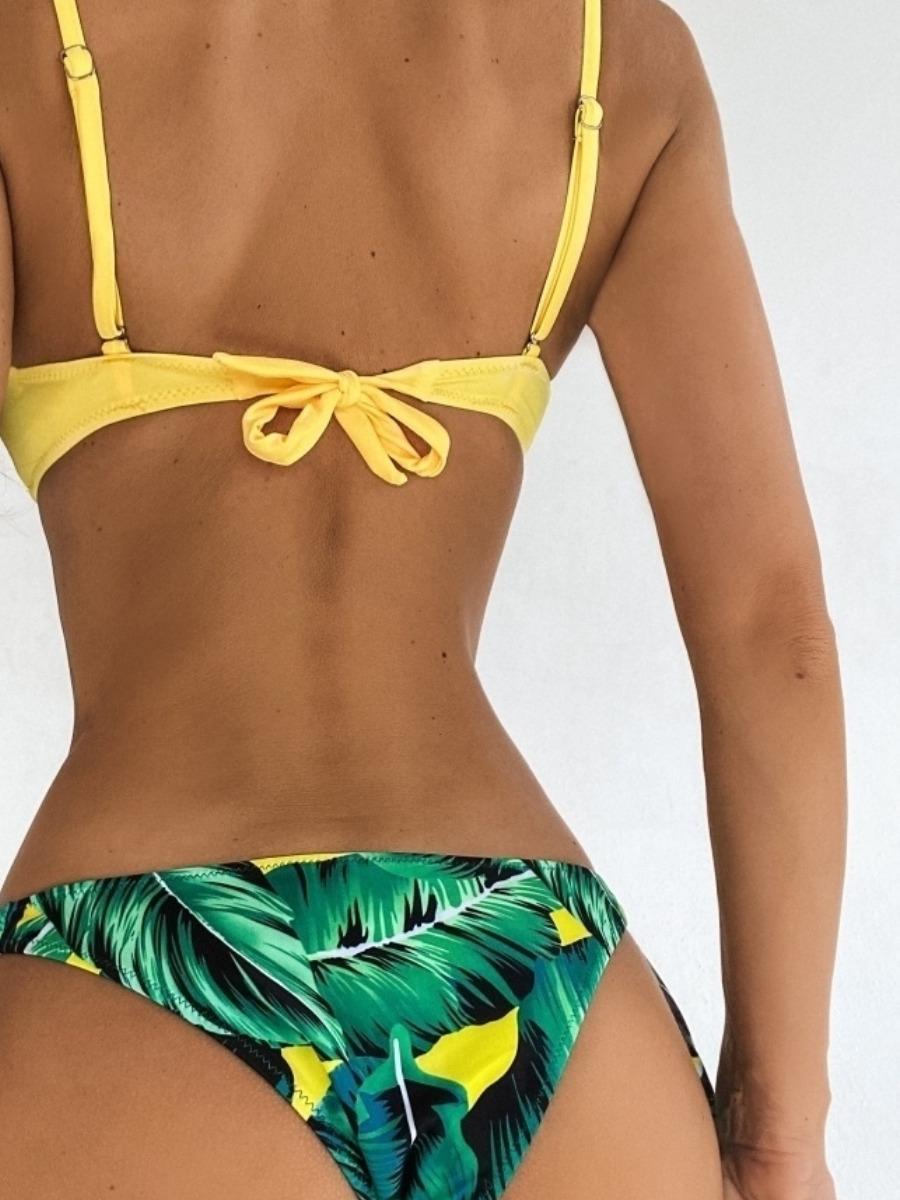 Купальник Samegame C519Ax30 3в1 жіночий р. 36 Жовтий - фото 2