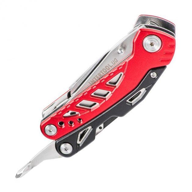 Мультитул Intertool HT-0542 туристичний складаний з чохлом на пояс 11в1 180 мм - фото 6 Мультитул Intertool HT-0542 туристичний складаний з чохлом на пояс 11в1 180 мм - фото 6