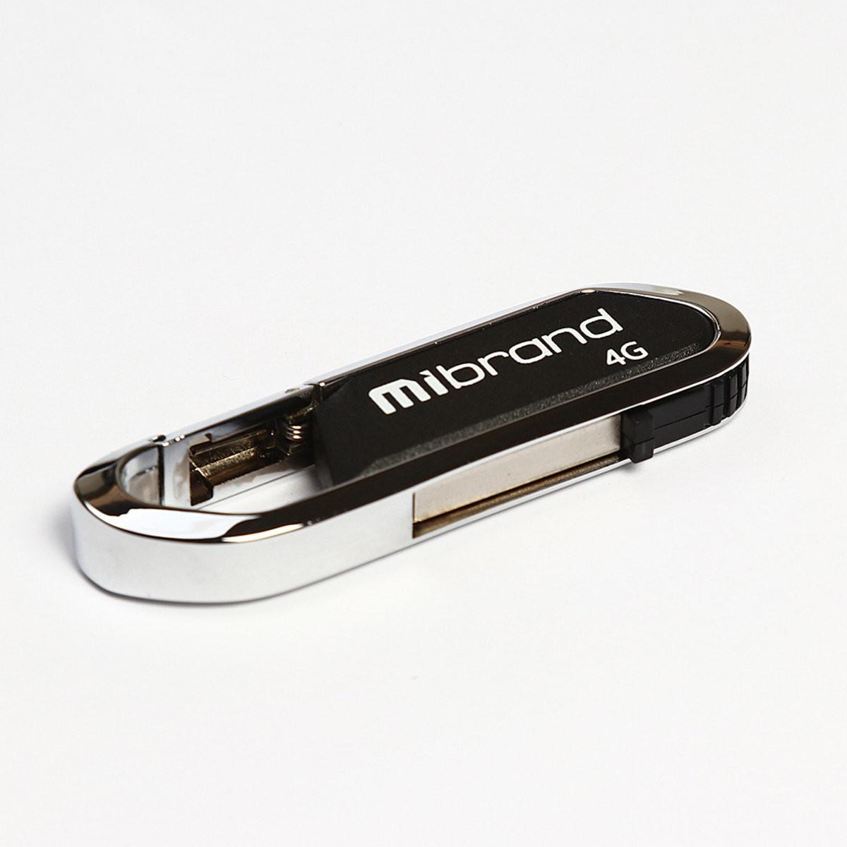 Flash Mibrand USB 2.0 Aligator 4Gb Grey (29caa1-15551)