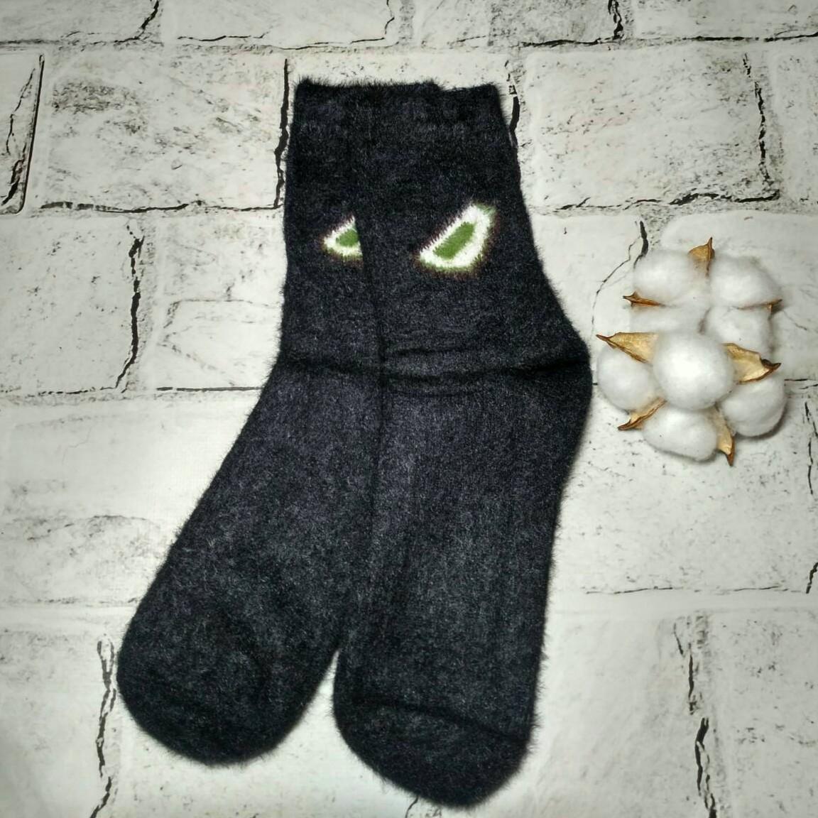 Термоноски женские Авокадо норка/кашемир р. 36-41 Черный (B02056-3)