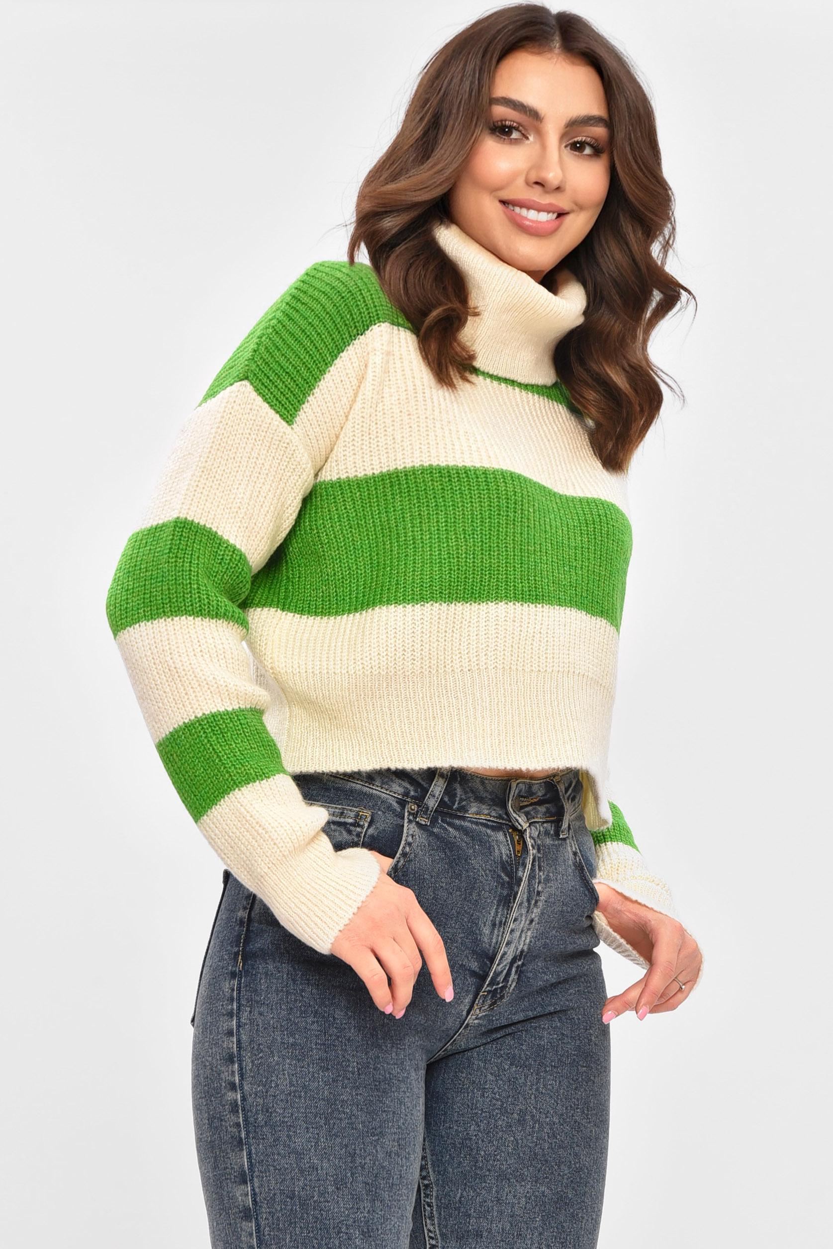 Кофта женская 207290 с принтом S-M Молочный (207290_!338850_42-44) - фото 2 Кофта женская 207290 с принтом S-M Молочный (207290_!338850_42-44) - фото 2