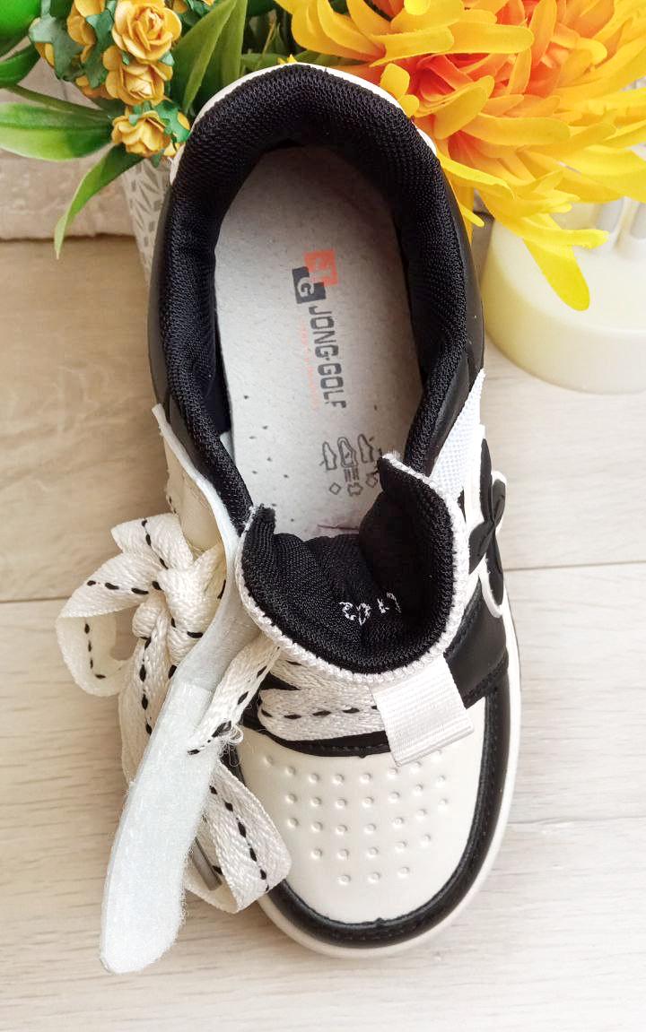 Кроссовки Jong Golf р. 33 21,2 см Черно-белый (909102) - фото 2