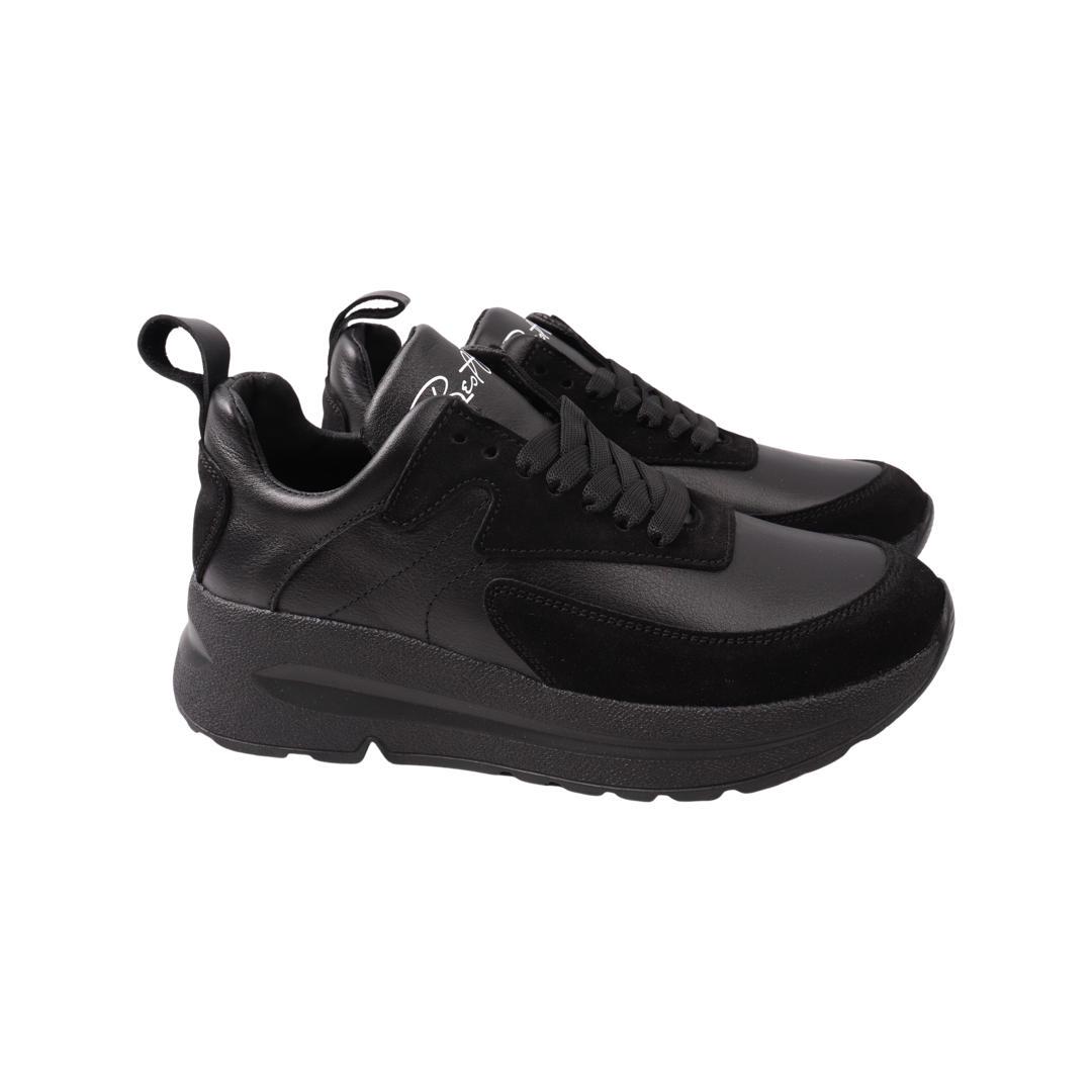 Кросівки жіночі Best Vak зі шкіри р. 38 Чорний (63-21/22DTS) Кросівки жіночі Best Vak зі шкіри р. 38 Чорний (63-21/22DTS)