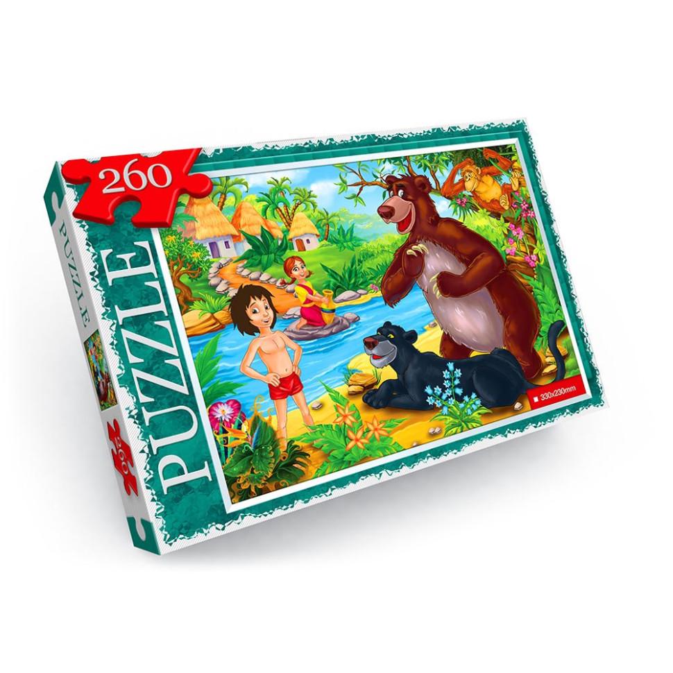 Пазлы детские Danko Toys Маугли 260 эл. (IP-177-P-1193)